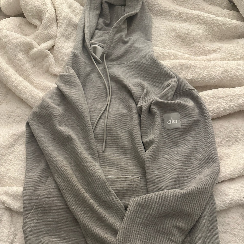 Alo Gray Hoodie Men’s Small